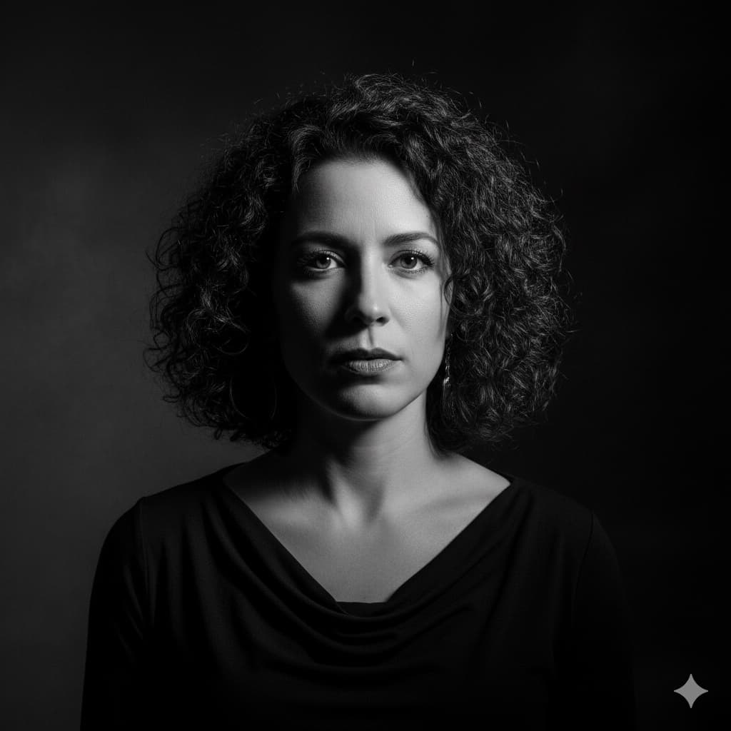 AI-generated fashion portrait photography